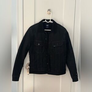 Lee Black Sherpa-Lined Jacket